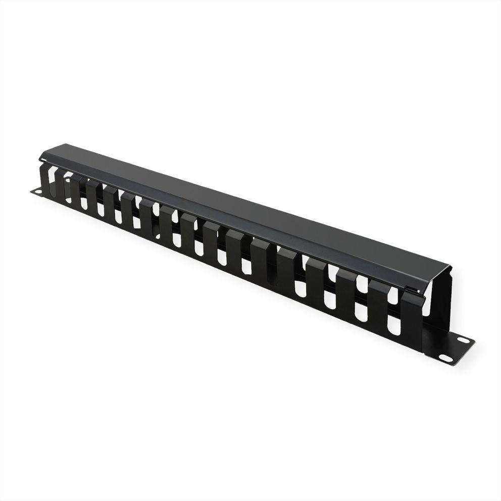 48,26cm 19pulgadas Placa Frontal 1 He Con Rangierkanal 40x40mm Negro