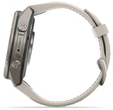 Garmin Fenix 9 Pro Inreach Lte 43mm Titanio Con Correa De Silicona En Blanco