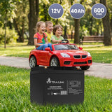 Extralink Akumulator Battery Accumulator 12v 40ah - Batterie - 40.000 Mah Sealed Lead Acid (Vrla) 13.5 V 12 Ah