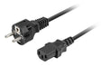 EAN 5901969439670 - Lanberg CA-C13C-14CC-0018-BK cable de transmisión Negro 1,8 m C13 acoplador CEE7/7 imagen 1