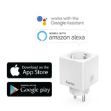 Enchufe Wifi Hama, Cuadrado Pequeo, 3680w/16a, 3 Uds.