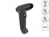 Delock Barcode Scanner 1d Laser Para 2.4 Ghz, Bluetooth Oder Usb