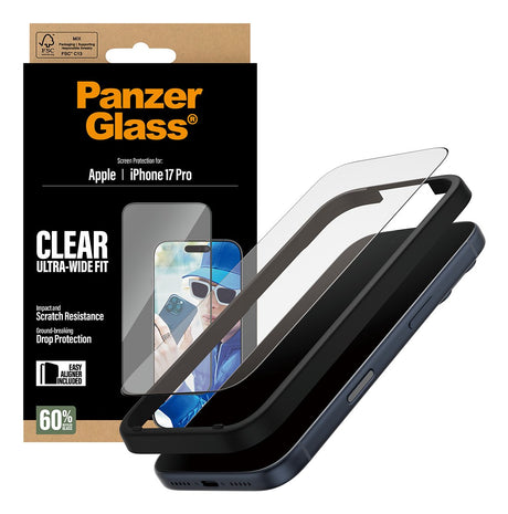 EAN 5715685025815 - PanzerGlass ® Screen Protector iPhone 17 Pro | Ultra-Wide Fit w. EasyAligner Protector de pantalla Apple  imagen 5