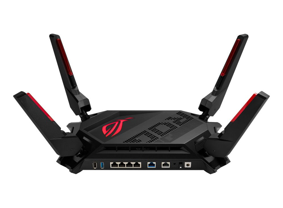 Asus Rog Rapture Gt-Ax6000 Router Inalámbrico Doble Banda [2,4 Ghz / 5 Ghz] Negro
