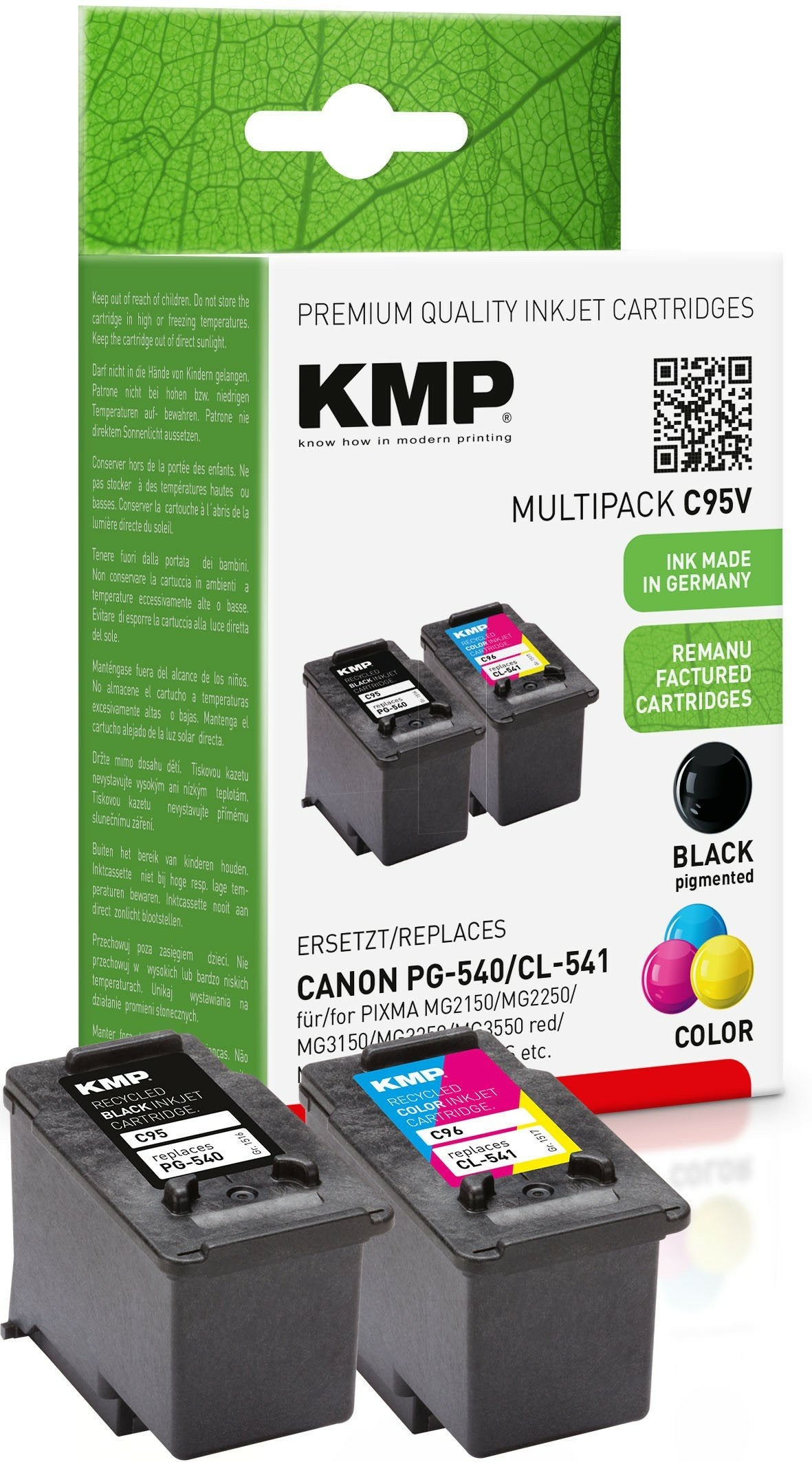 EAN 4011324151695 - KMP Multipack C95V cartucho de tinta imagen 1