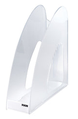 Han Stehsammler Antistatisches, Schwermetallfreies Polystyrol Transparente-Transparente , Din C4