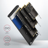 EAN 8595247906328 - Axagon EEM2-SG2 caja para disco duro externo Caja externa para unidad de estado sólido (SSD) Gris M.2 imagen 9