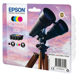 EAN 8715946653150 - Epson 502 cartucho de tinta 1 pieza(s) Original Rendimiento estándar Negro, Cian, Magenta, Amarillo imagen 1