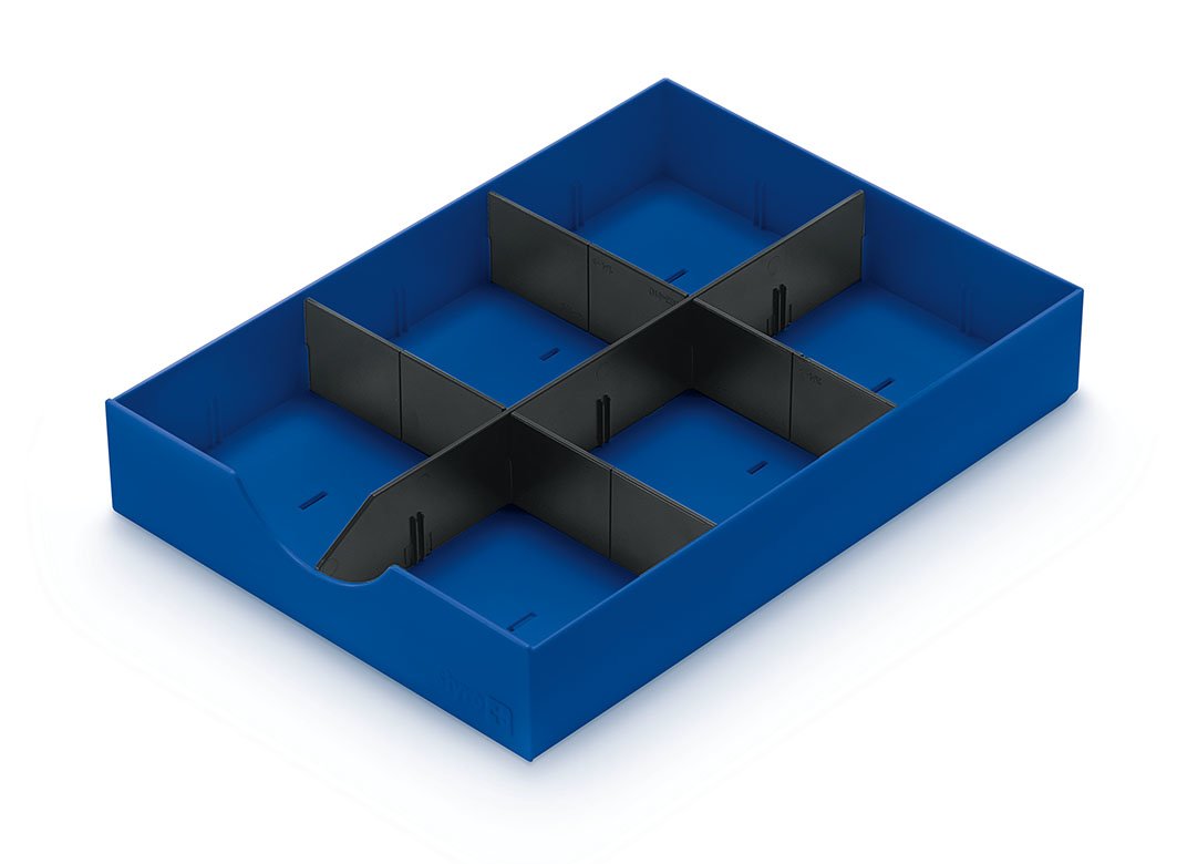 Styro Schubladeneinsatz Polystyrol Azul