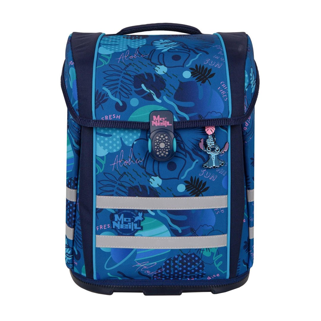 Mcneill Juego De Mochila Escolar Perfecto 5tlg. Disney-Stitch
