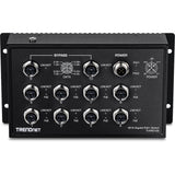 Trendnet Indust Switch 10-Port En50155 M12 Gbit Poe+ Railway