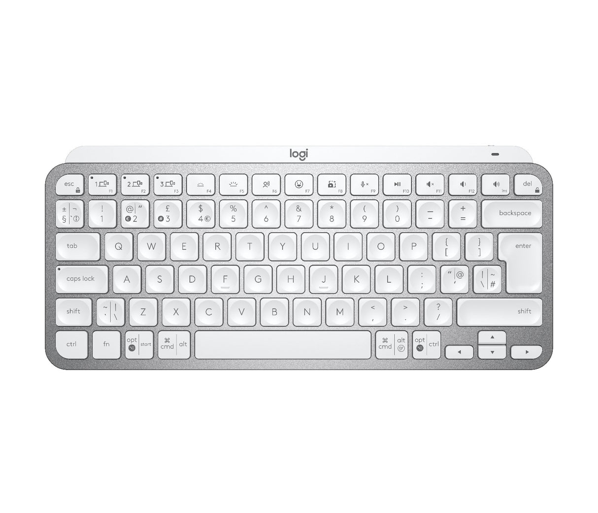 EAN 5099206099005 - Logitech 920-010496 teclado Universal RF Wireless + Bluetooth QWERTY Inglés del Reino Unido Gris imagen 2
