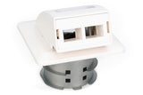 EAN 4016032499121 - Digitus DN-93201 caja de tomacorriente Blanco imagen 1