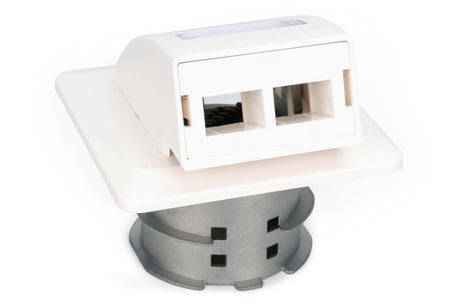EAN 4016032499121 - Digitus DN-93201 caja de tomacorriente Blanco imagen 1