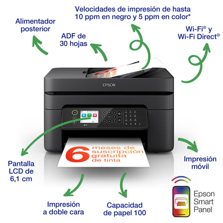 EAN 8715946702568 - Epson WorkForce WF-2950DWF imagen 4