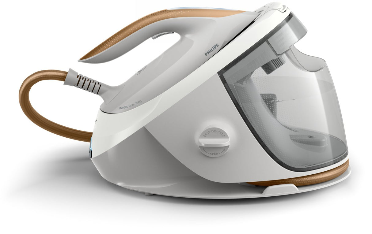 EAN 8720389001222 - Philips 7000 series PSG7040/10 estación plancha al vapor 2100 W 1,8 L Suela SteamGlide Elite Oro, Blanco imagen 2