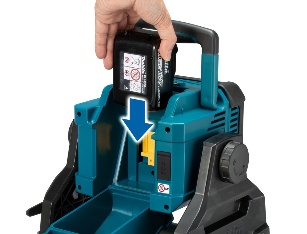 Makita Dml811 Luz De Trabajo Negro, Azul Led 31,5 W