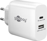 Goobay 65412, Cargador Blanco