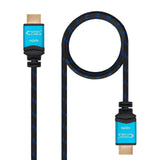 Nanocable Cable Hdmi V2.0 Macho A Hdmi V2.0 Macho 1m - 4k@60hz 18gbps - Alta Velocidad - Recubierto Nylon Trenzado -