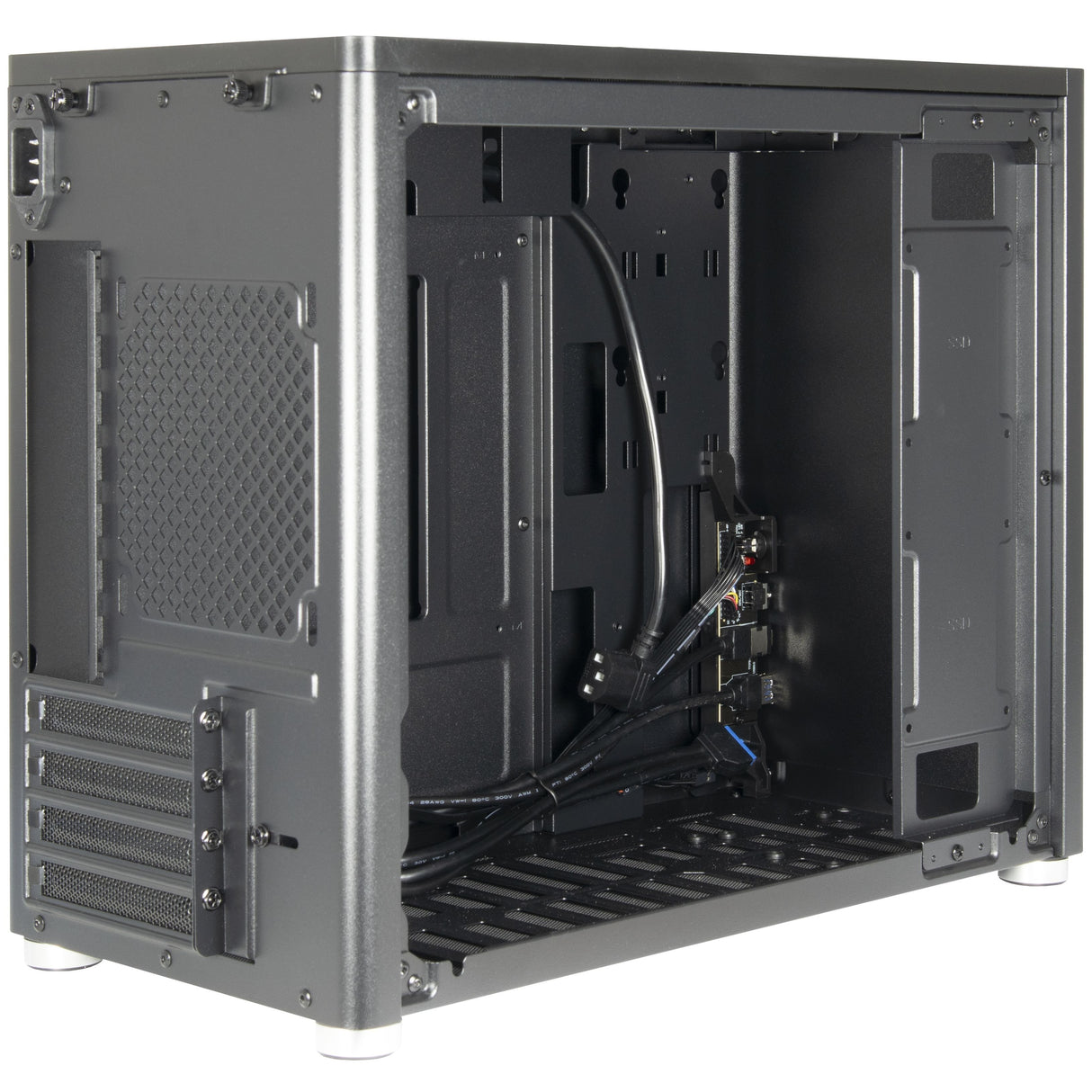 EAN 4260455648448 - Inter-Tech X2 Duplex Micro Torre Negro imagen 11