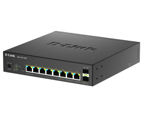EAN 0790069473746 - D-Link DMS-1250-10SPL Gestionado L2/L3 2.5G Ethernet (100/1000/2500) Energía sobre Ethernet (PoE) Negro imagen 3