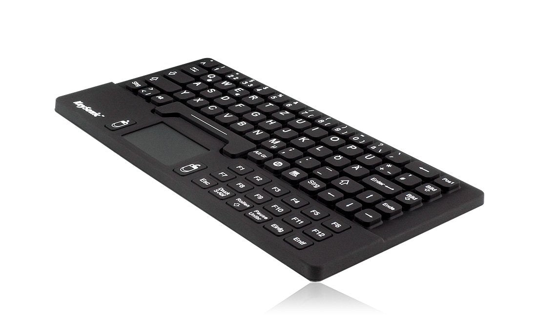 Teclado Alemán Keysonic Ksk-5031in Usb Qwertz Negro