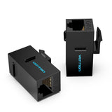 Adaptador Conector Rj45 Ipgb0-5 Cat6 Utp Rj45 Hembra Rj45 Hembra 5 Uds Negro