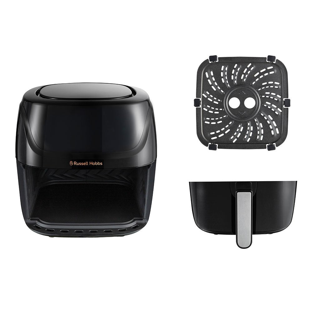 Freidora Russell Hobbs Satisfry Sencillo 4 L 1350 W  De Aire Caliente Negro