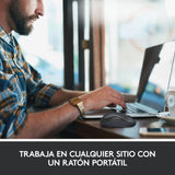 Logitech Raton M220 Silent Inalambrico Negro 910-004878