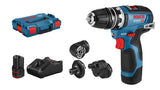 Bosch Gsr 12v-35 Fc Flexi Clic Taladro Inalámbrico