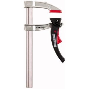 Bessey Kliklamp Abrazadera De Barra 16 Cm Acero Inoxidable, Negro, Rojo