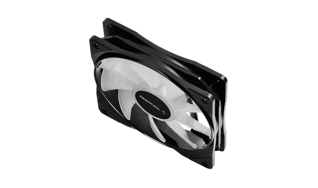 Deepcool Fans 120mm Rf 120 Rgb  Black And White