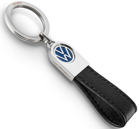 EAN 4024023271106 - TROIKA VW Lederschlaufe Llavero de anilla Negro imagen 4