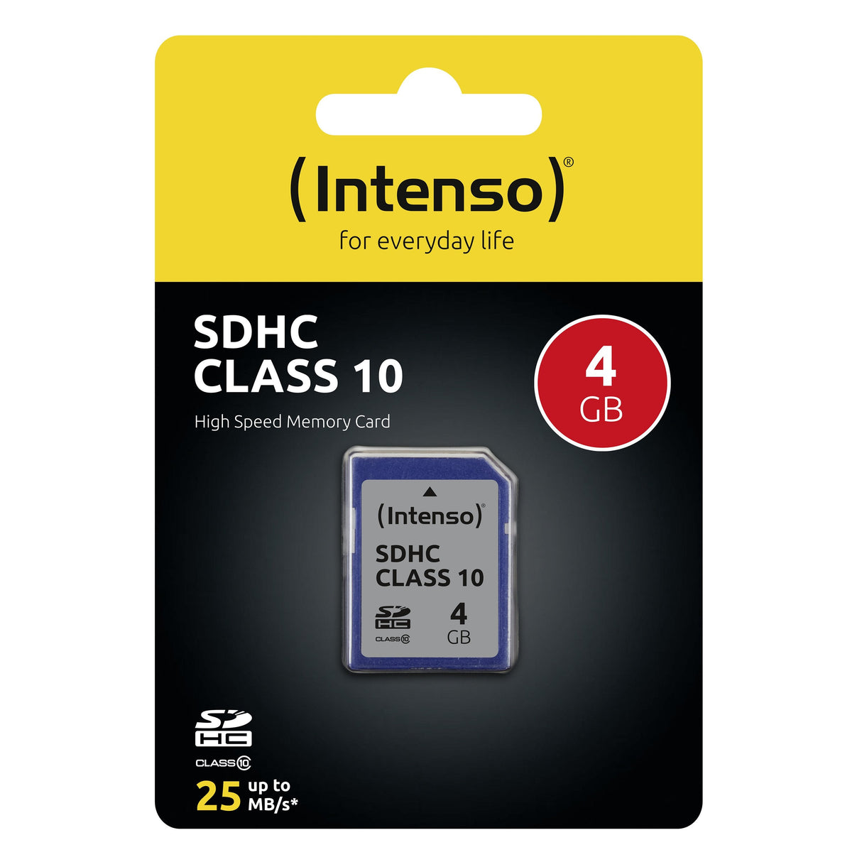 Intenso 4gb Sdhc Memoria Flash Clase 10