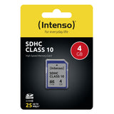 Intenso 4gb Sdhc Memoria Flash Clase 10
