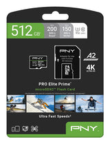 Karta Pamieci Microsdxc Elite Prime 512gb + Adapter Sd