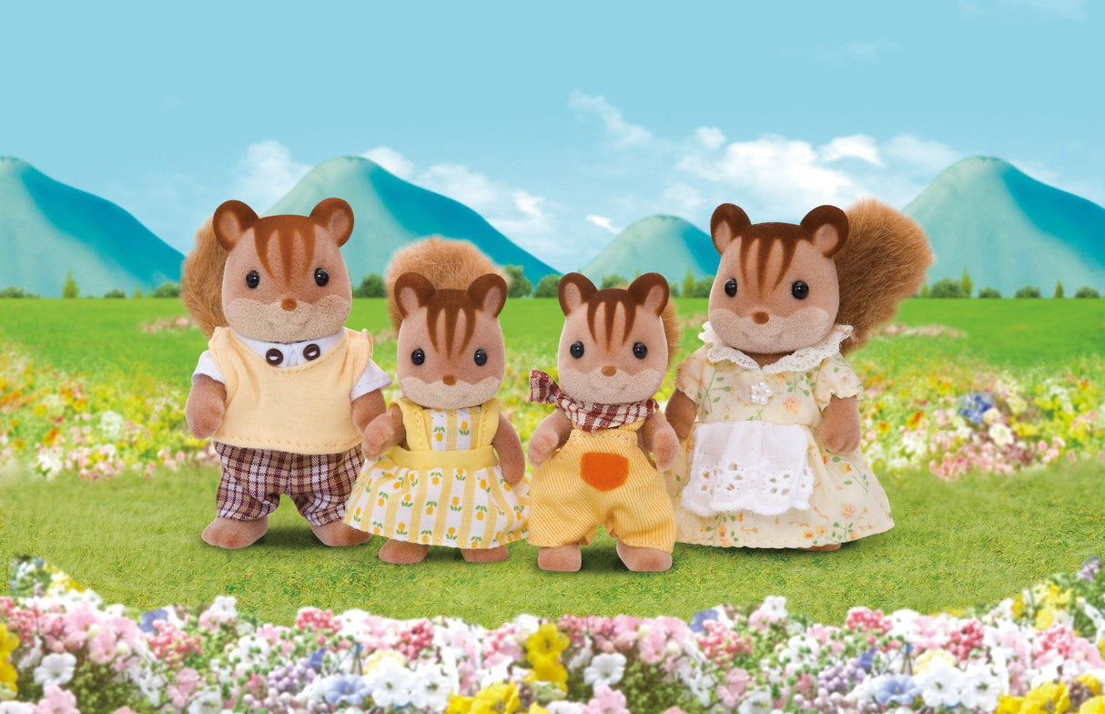 Epoch Sylvanian Families - Walnuss Eichhörnchen Familie L4172