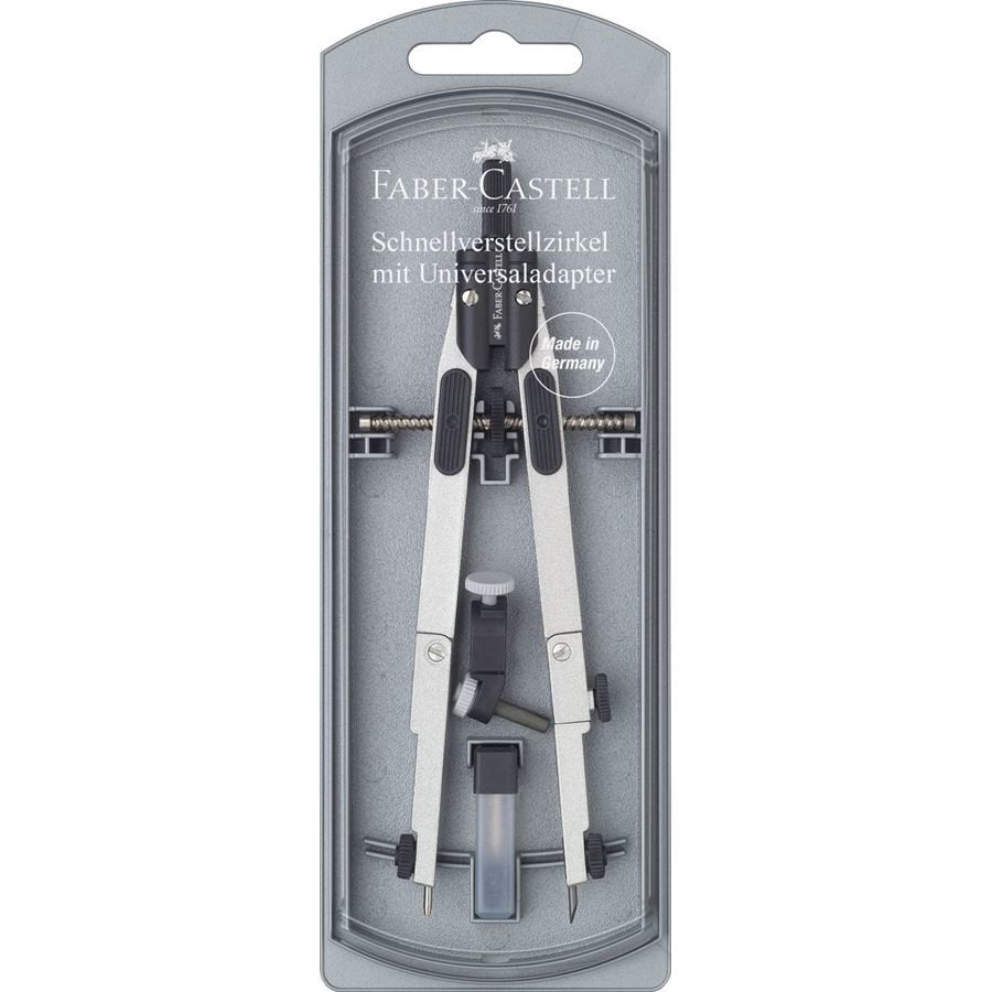 EAN 4005401740148 - Faber-Castell 174014 compás Negro, Acero inoxidable 1 pieza(s) imagen 1