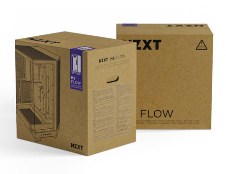 EAN 5056547204048 - NZXT H6 Flow Midi Tower Blanco imagen 15