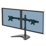 Fellowes Peana Para Monitor Doble Professional Series Negro