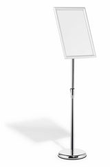 Soporte De Suelo Durable Info Marco De Aluminio A3 Plateado