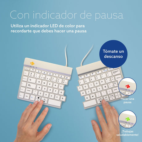 EAN 8719274492245 - R-Go Tools RGOSBESWLWH teclado Universal Español imagen 12