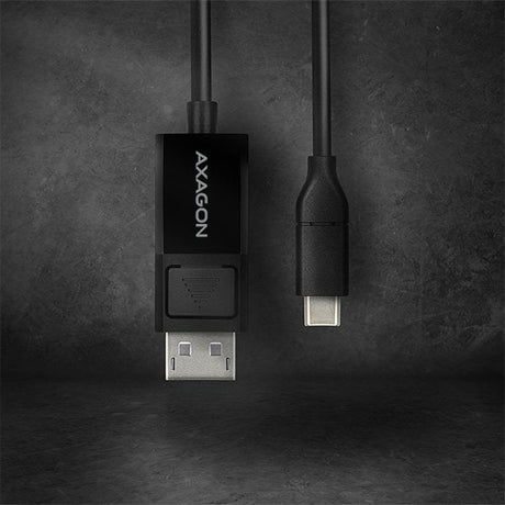 EAN 8595247905314 - Axagon RVC-DPC adaptador de cable de vídeo 1,8 m USB Tipo C DisplayPort Negro imagen 6