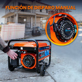 Extralink Ex.30349 Motor-Generador 2800 W 15 L Gasolina Negro, Naranja