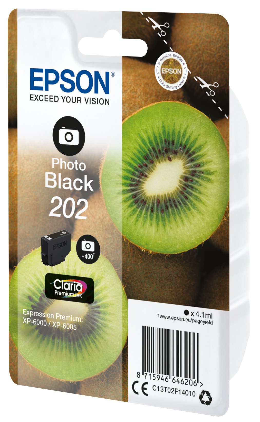 Tinta Epson 202 Negro Photo C13t02f14010
