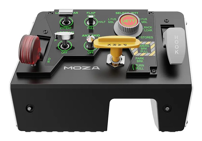 Moza Racing Mtlp Panel, Negro, Metal, 196,5 Mm, 134,7 Mm, 149 Mm, 680 G