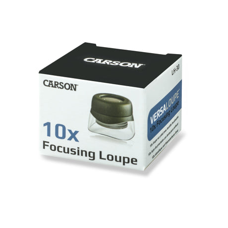 EAN 0750668013057 - Carson VERSALOUPE lente de aumento y lupa 10x Negro, Acero inoxidable imagen 3
