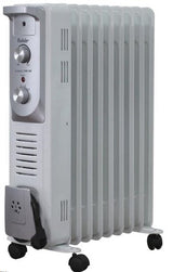 Fakir Or-09 Ölradiator Gris 2000w 9 Rippen 3 Stufen