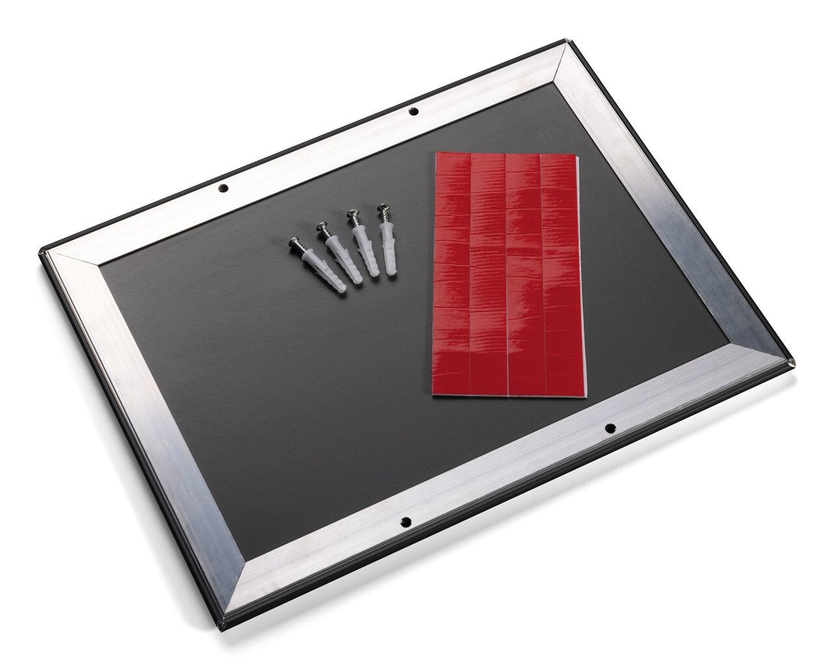 Durable Klapprahmen Aluminium A4 Negro