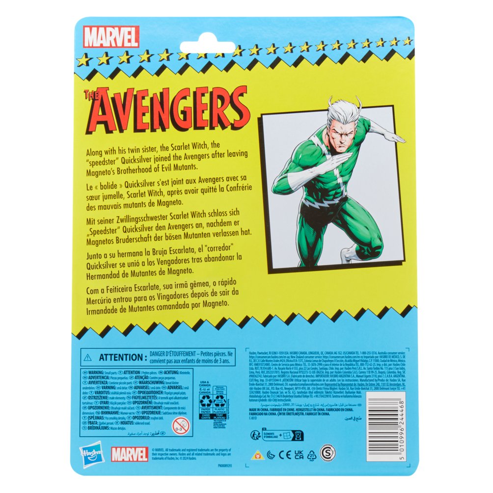 Figura Hasbro Marvel Legends Series The Avengers Quicksilver